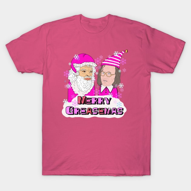 Merry Greasemas T-Shirt by VultureVomitInc